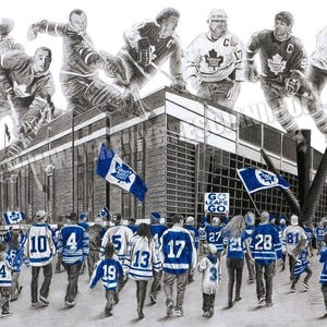 Toronto Maple Leafs “Blue Shirts” Limited Edition Print