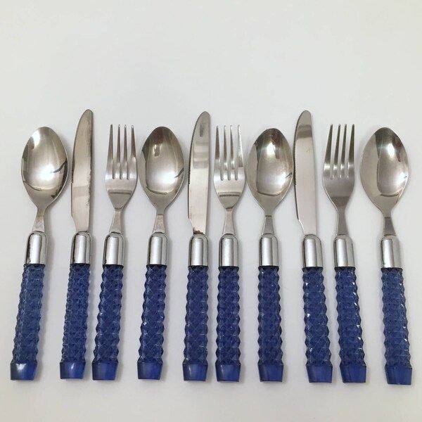 Acrylic Flatware Etsy