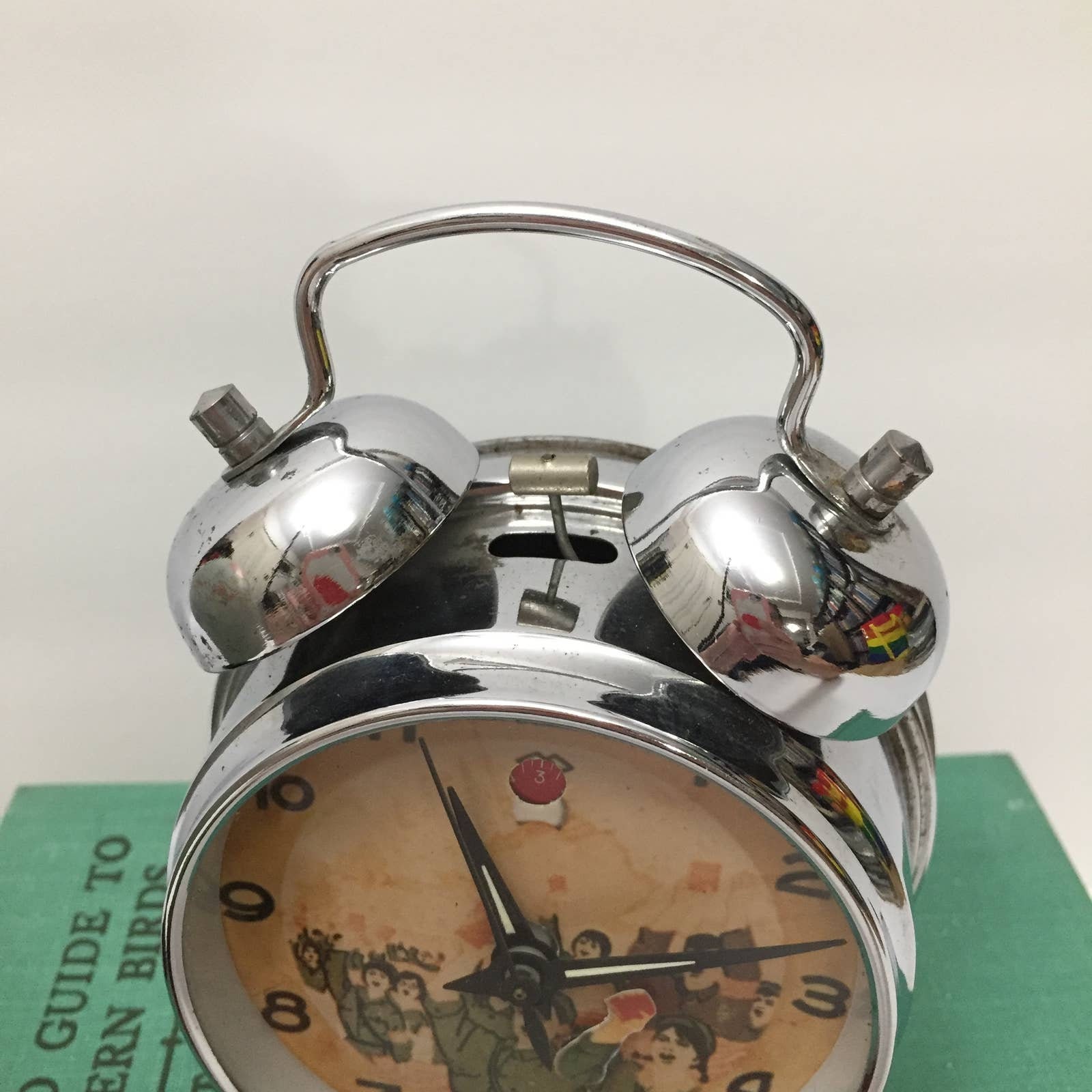 Vintage Metal Double Bell Alarm Clock Not Working Etsy vintage-metal-double-bell-alarm-clock-not-working-etsy