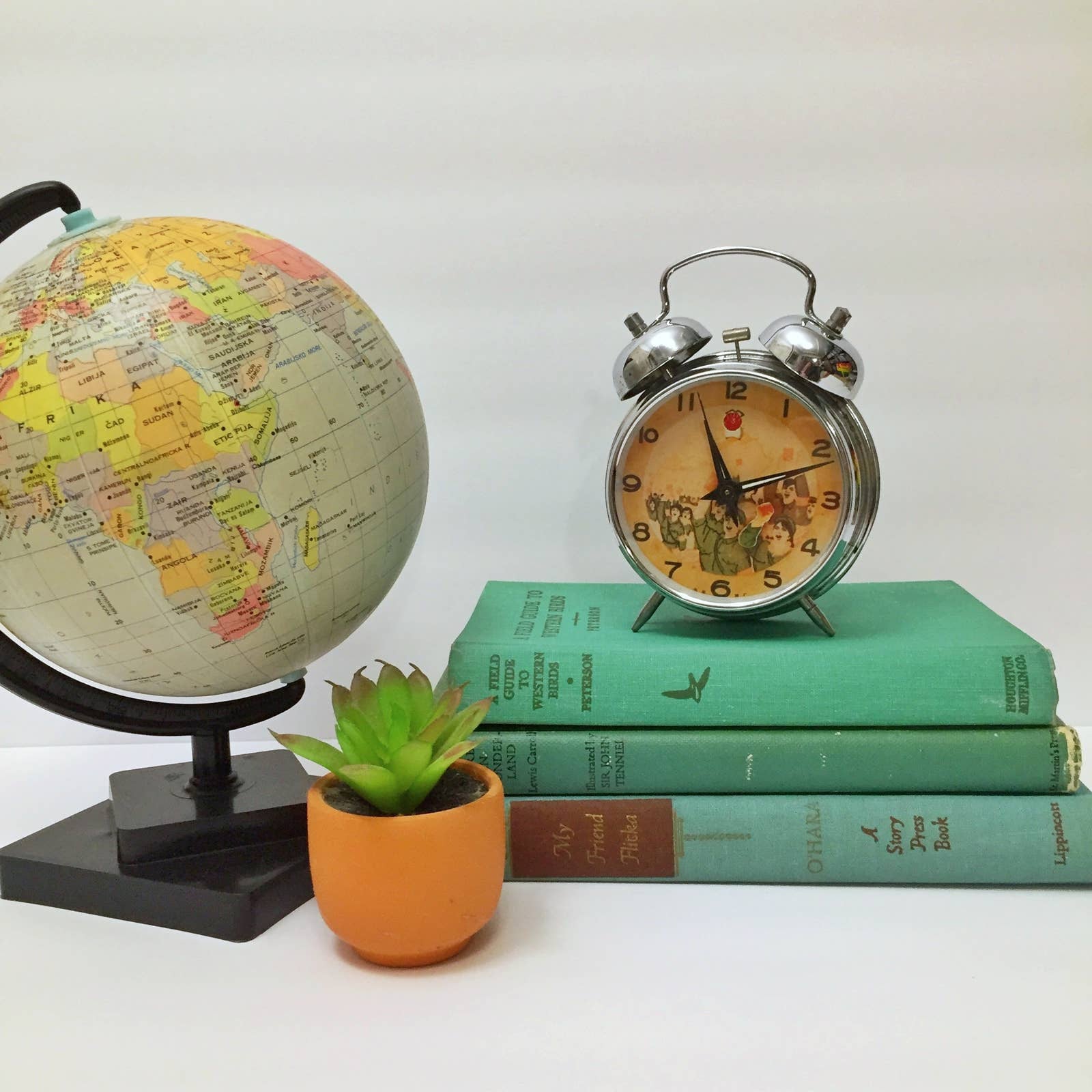 Vintage Metal Double Bell Alarm Clock Not Working Etsy vintage-metal-double-bell-alarm-clock-not-working-etsy