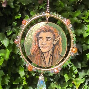 Lucien ACOTAR inspired suncatcher