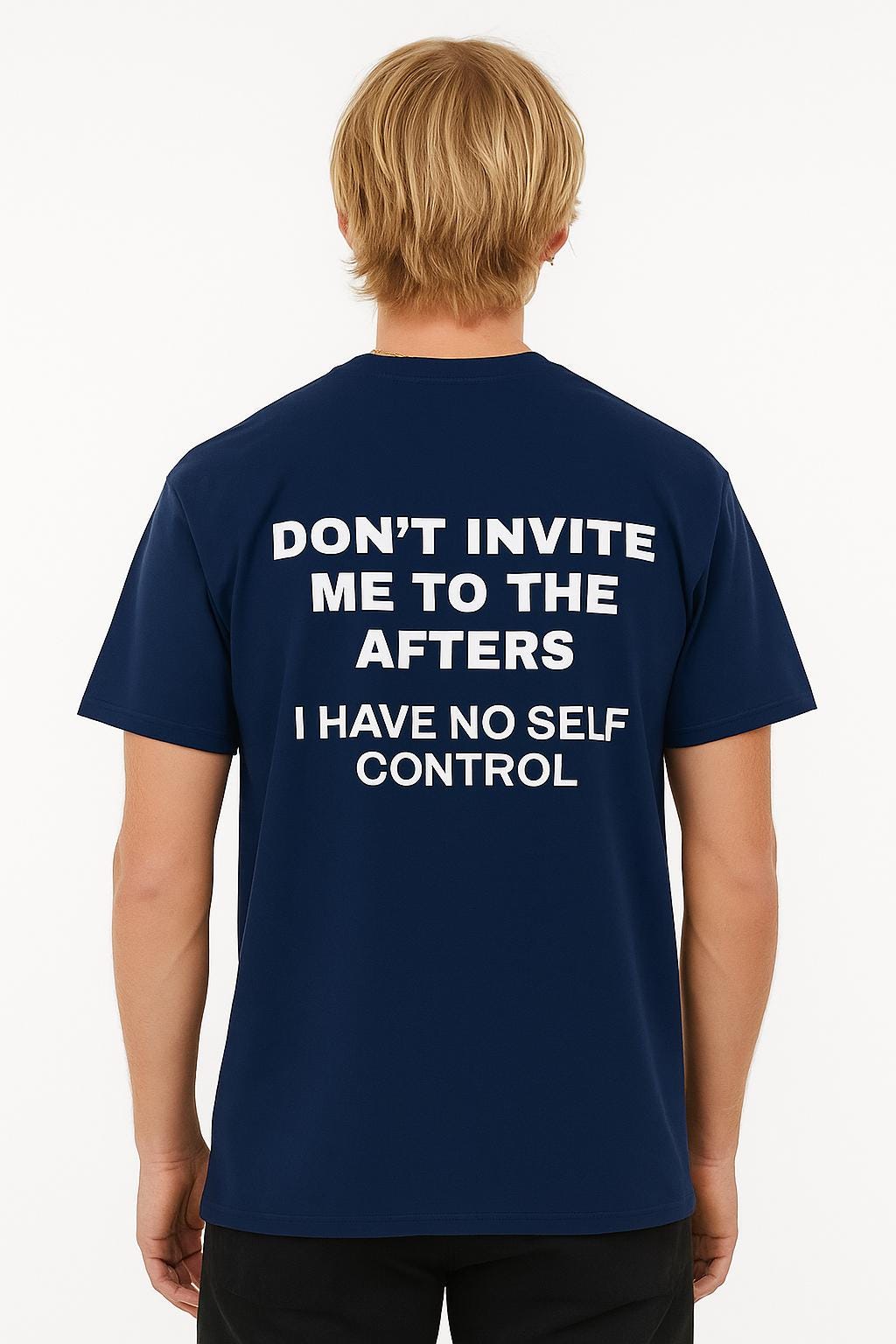 Funny Sarcastic Party T-shirt: 