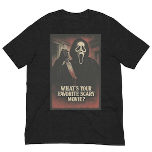 Scary Movie Vintage 80s Retro Inspired by  Poster Style T-Shirt