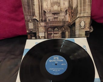 Roger Fisher, The Organ at Chester Cathedral, Qualiton SQUAD 106, Regno Unito, Classical Organ, Vinile LP, 1971