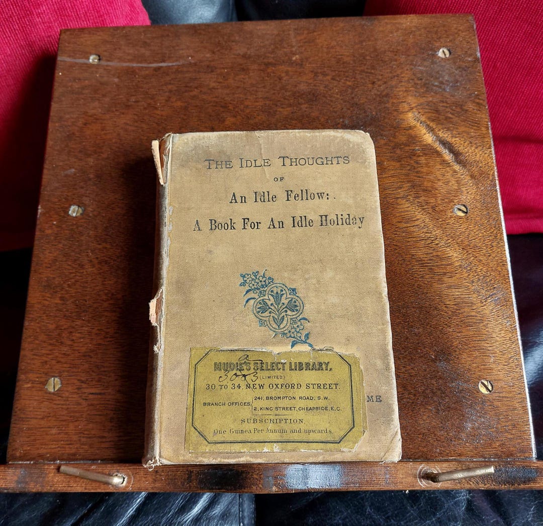 The Idle Thoughts of an Idle Fellow by Jerome K. Jerome Hard Back ...