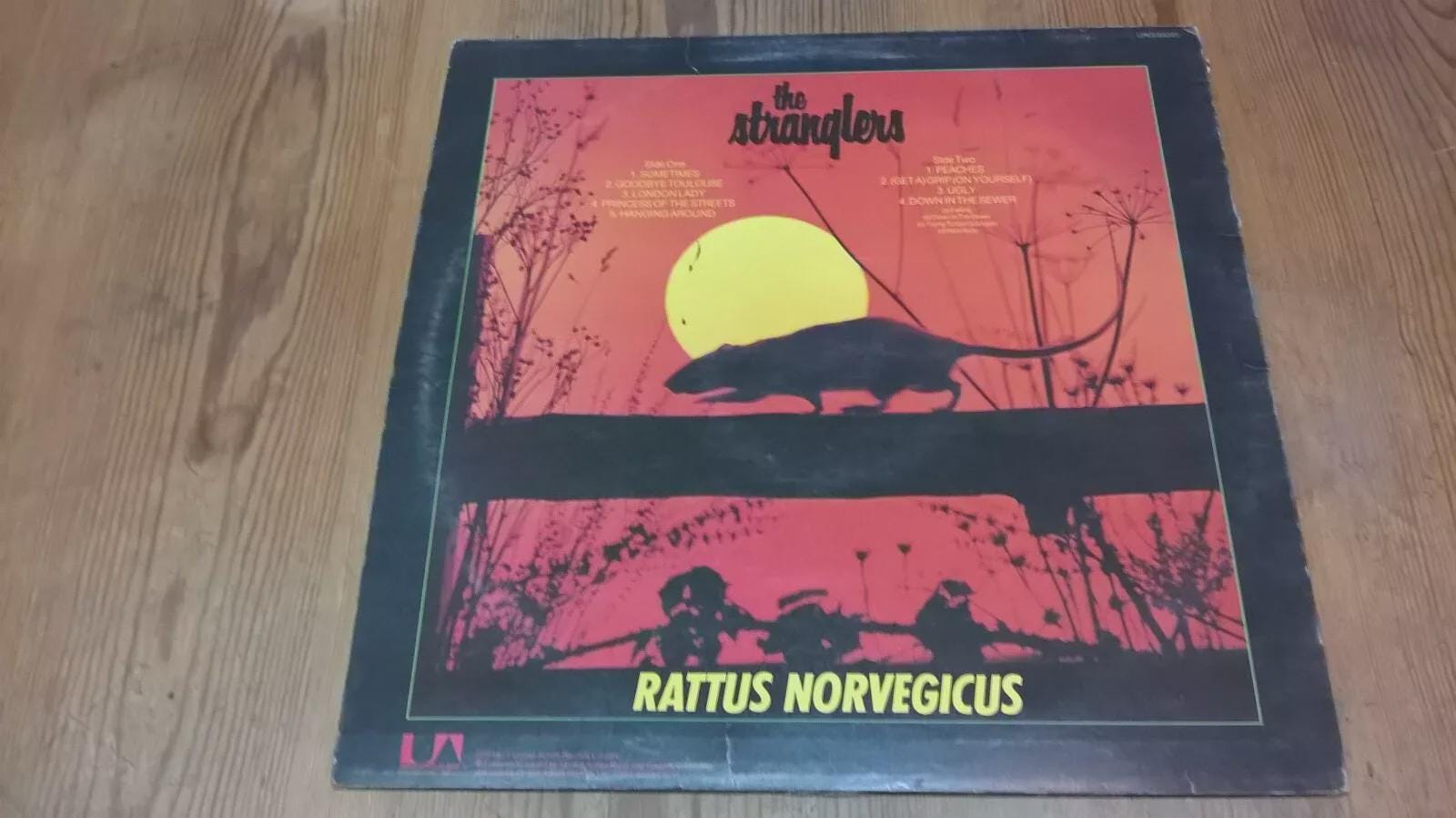 The Stranglers – Stranglers IV (rattus Norvegicus) Vinyl LP Album