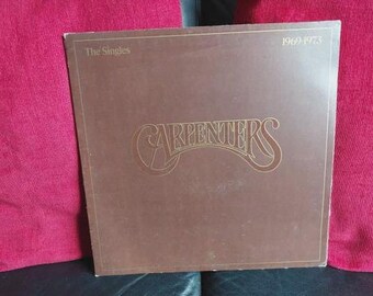 Carpenters – The Singles 1969-1973 Vinyl LP Album Pop Rock Compilation 33rpm 1973