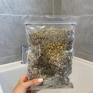 postpartum traditional herbal sitz bath soak organic + steeping bags