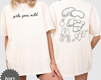 Slumber Party Bachelorette Shirt, Girls Gone Mild Tee, Sleepover Bridal Party Shirts, Cozy Bachelorette, Comfort Colors Bachelorette Shirt