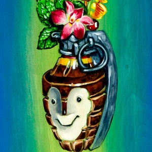 BigToe&#39;s Bobomb Mug Limited Edition Small Art Print