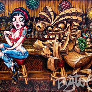 Ruby&#39;s Dilemma Extra Large Limited Edition Art Print