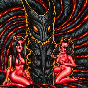 Rum Demon Art Print