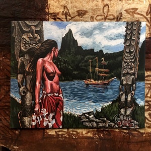 Forbidden Island Limited Edition Archvial Canvas Art Print