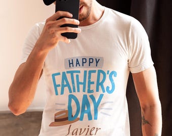 Father's Day Tee, Unisex Short Sleeve Shirt for Dad, Happy Father's Day Gift, Personalized T-Shirt, Celebration Apparel, funny dad shirt