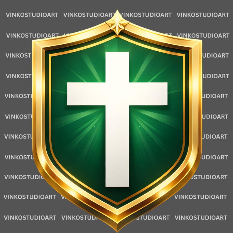 Christian Cross Twitch Badge Pack, Faith Streamer Badges PNG, Church ...