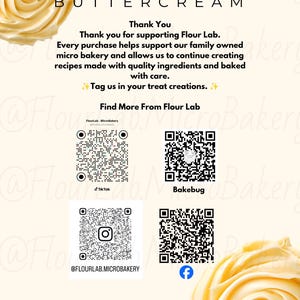 Semi-Sweet Buttercream Recipe | Bakery Style Frosting | Cottage Food Friendly (Digital Download)