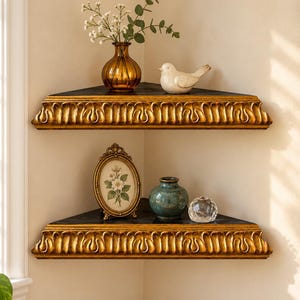 French Corner Shelf - Etsy
