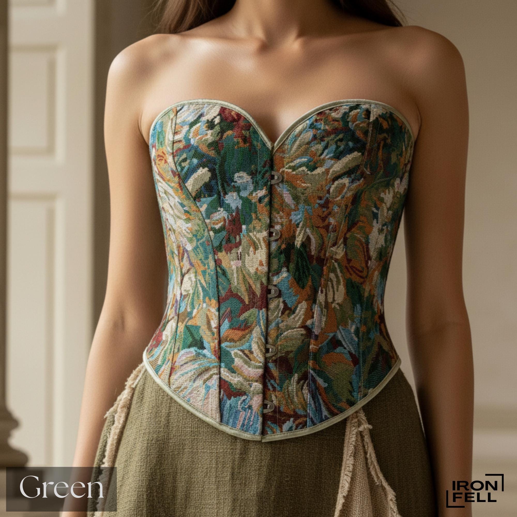 Josamogre Corsetto Bustino Donna Sexy Burlesque Ecopelle Cintura Intimo Lacci Taglie Forti Tops