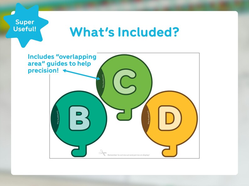 Caterpillar ABC Classroom Display: Visual Alphabet Learning (digital ...