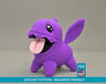 Szydełkowy Zergling Carbot według wzoru amigurumi StarCraft, zabawka dla początkujących (wzór w formacie PDF)