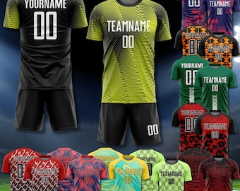Custom Soccer Jersey Kit – Personalized Team Uniform, Unisex Fit