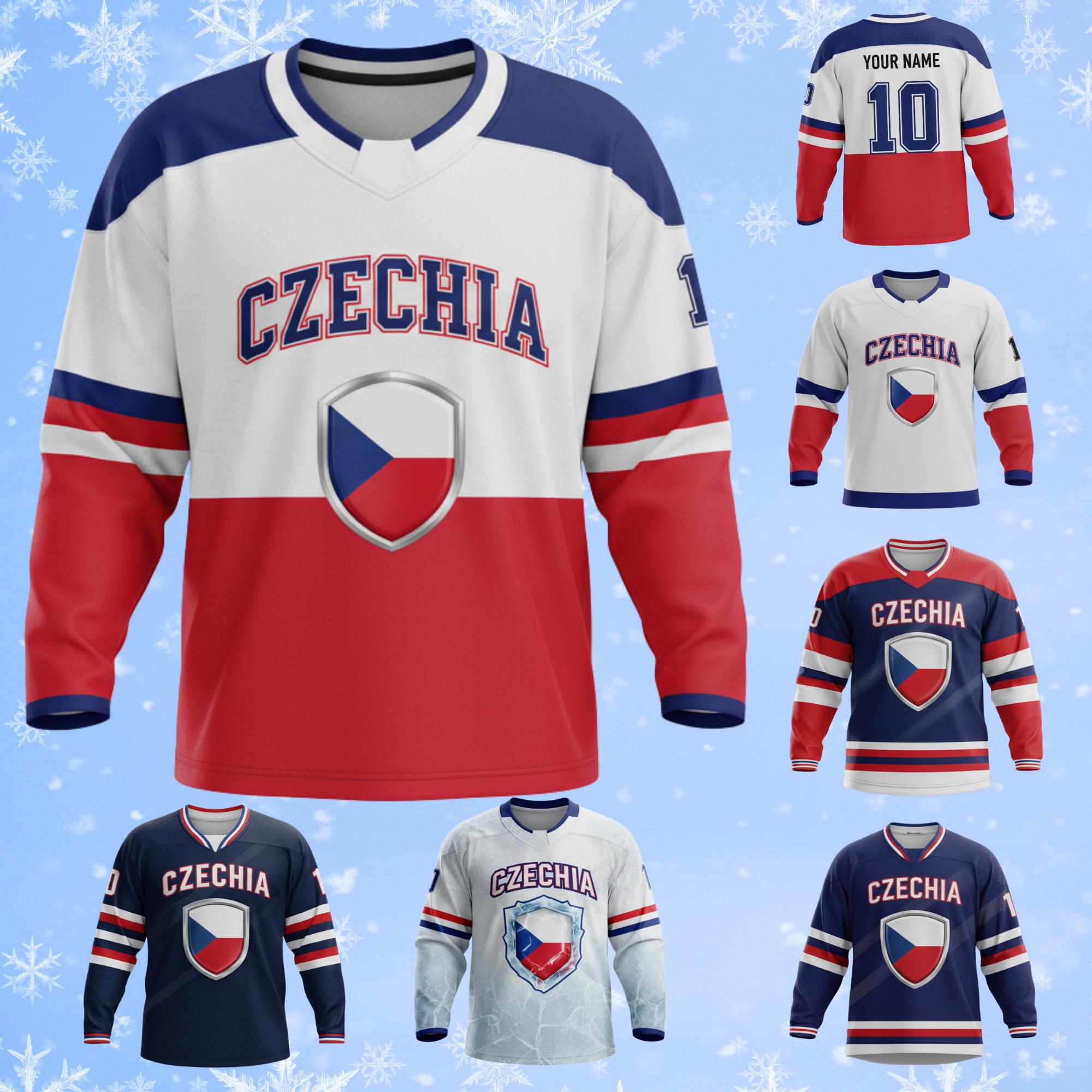 Czech Hockey Jersey - Etsy Singapore
