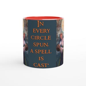 Witchy Women Mug - Full Moon Magic Ceramic Coffee Cup - Perfect Gift for Witches