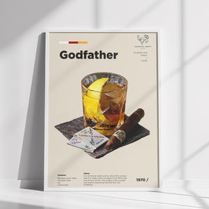 Pate Cocktail Poster, klassische Whisky-Cocktail-Wandkunst, Retro-Küchendekor, Bar-Dekor, klassisches Trinkrezeptplakat, Mixologieplakat,