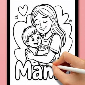 Spanish Coloring Book | Learn Spanish Vocabulary | 50 Page Digital Printable | Kids Adult Language Learning PDF | Bilingual Fun