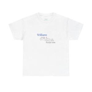 WILLIAMS Formula 1 Women&#39;s Tee: Racing Fan Cotton T-Shirt