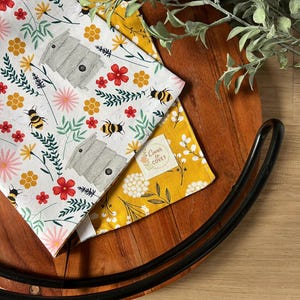 Reversible Book Cover - Sweeter Than Honey: Adjustable Cotton Dust Jacket