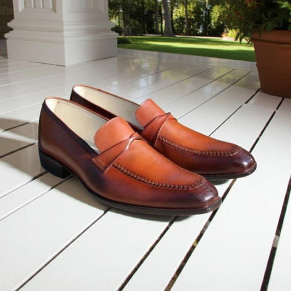 designer brown dress shoes Amberjack The Original (Chestnut) 7.5 / Wide main image 0