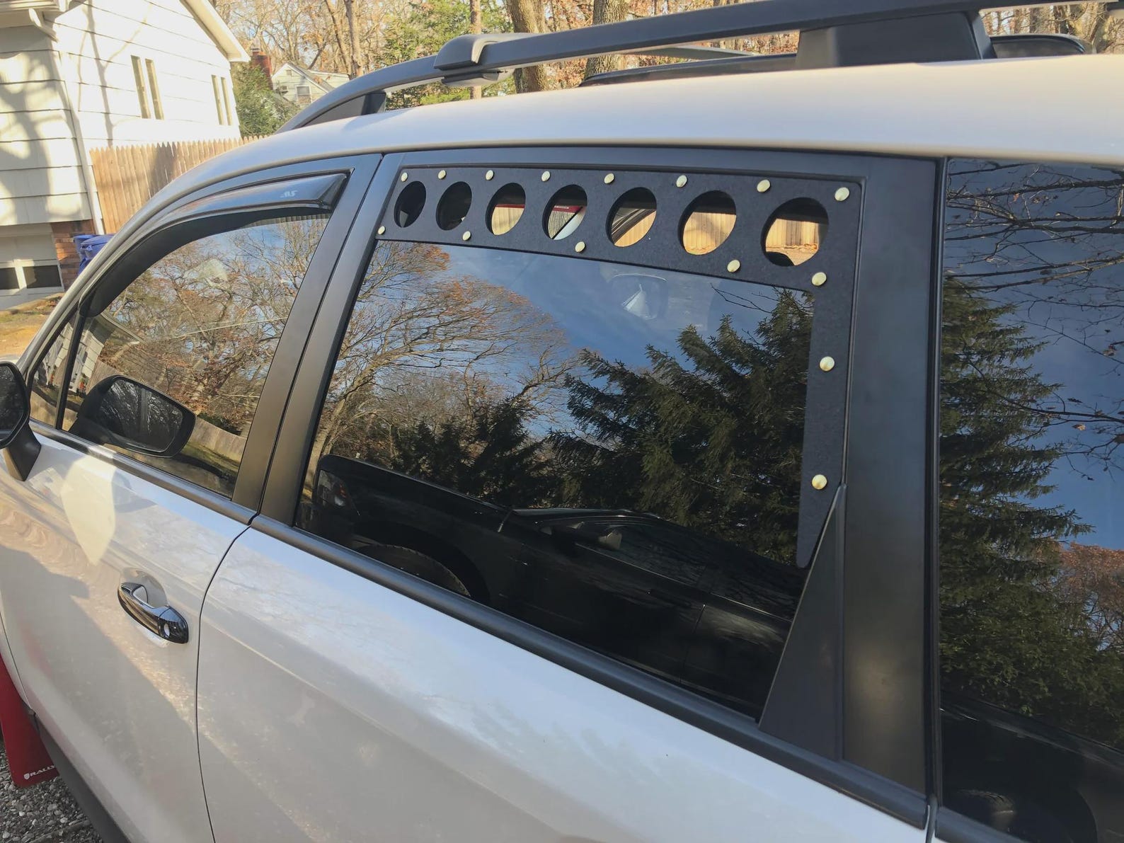 2014-2018 Subaru Forester SJ Rear Door Window Vents Camping Sleeping ...