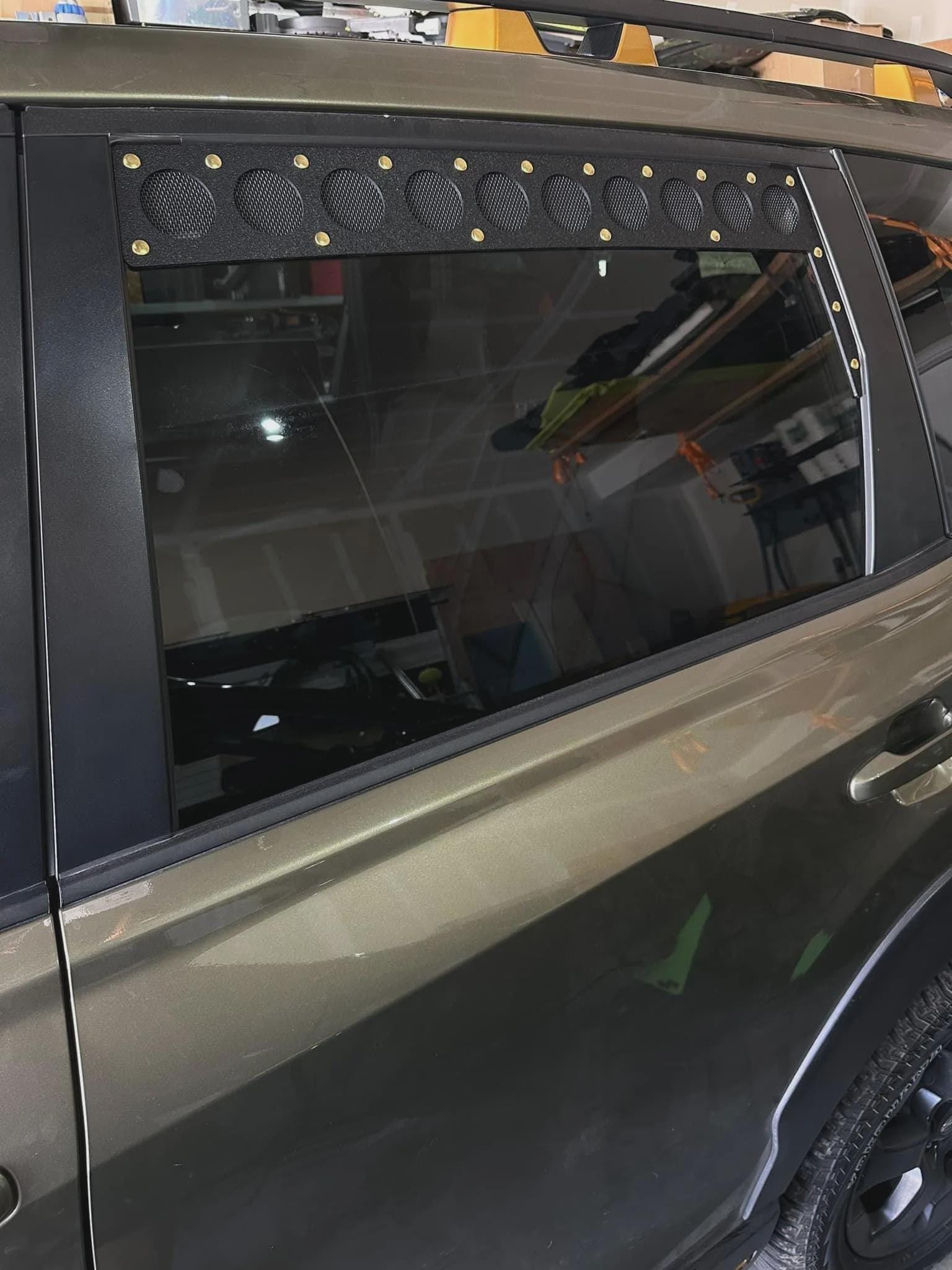 Subaru Forester Rear Window Subaru Forester SK Rear Door Window Vents Camping Sleeping Overlanding ...