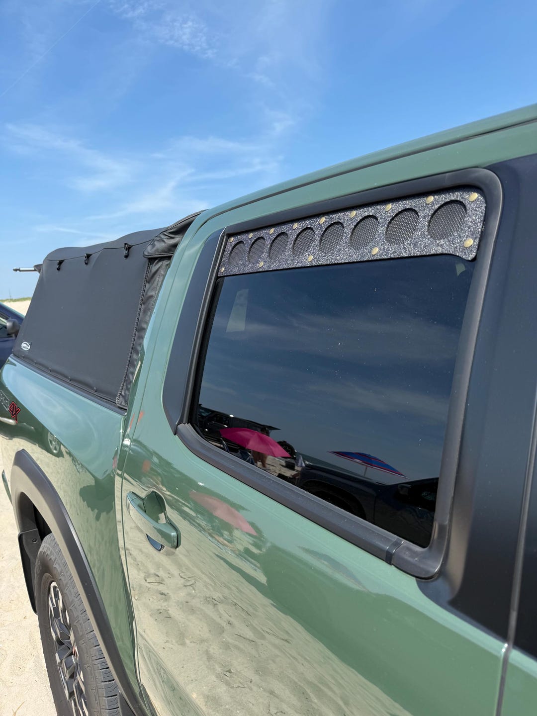 Nissan Frontier D41 Rear Window Vents: Camping, Overlanding, 4x4 - Etsy