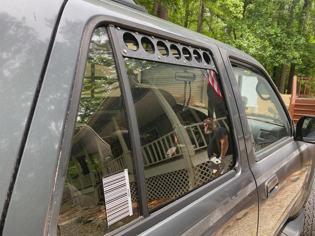 Toyota 4runner 2nd Gen Rear Window Vents: Camping, Overlanding Screen ...