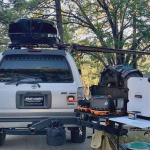 Toyota 4Runner 3rd Gen Hatch Window Vent Camping Sleeping Overlanding Offroading 4x4 Screen Insert