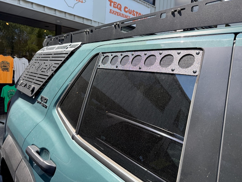 2025+ Toyota 4runner 6th Gen Rear Door Window Vents: Camping Screen ...