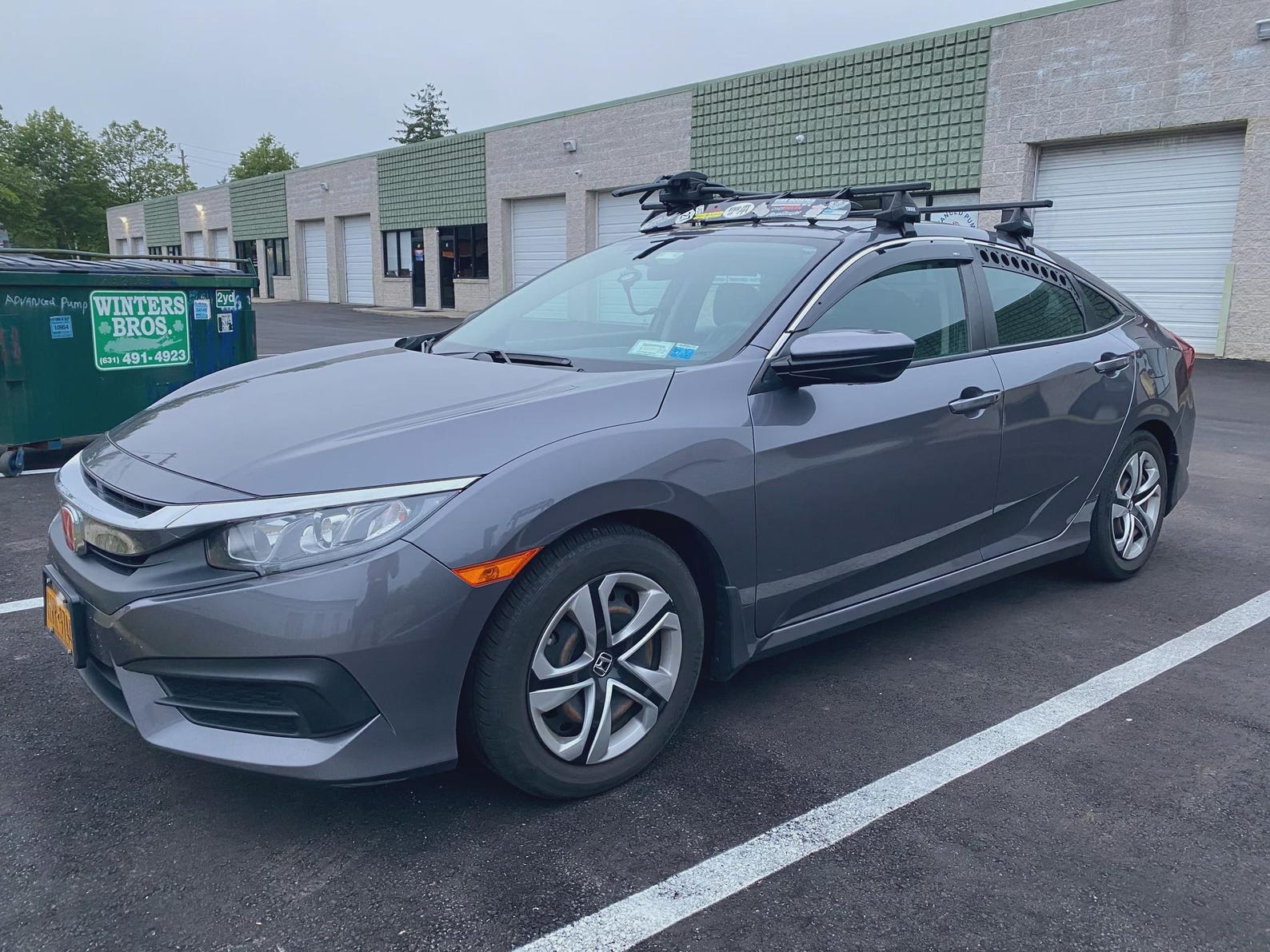Honda Civic 10th Gen Sedan Rear Window Vents: Camping, Track, & Daily ...