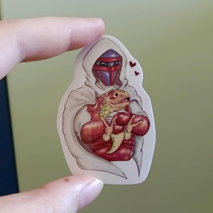 Light side Revan with gizka Star Wars KOTOR Sticker