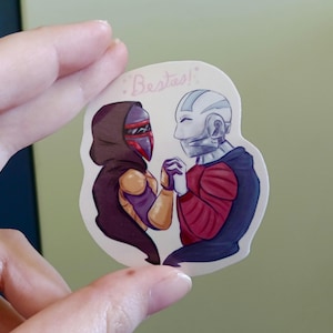Darth Revan and Darth Malak Star Wars  KOTOR Sticker
