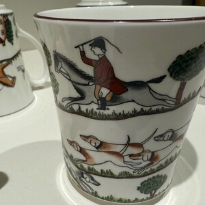 Hunting Scene by Coalport - Etsy