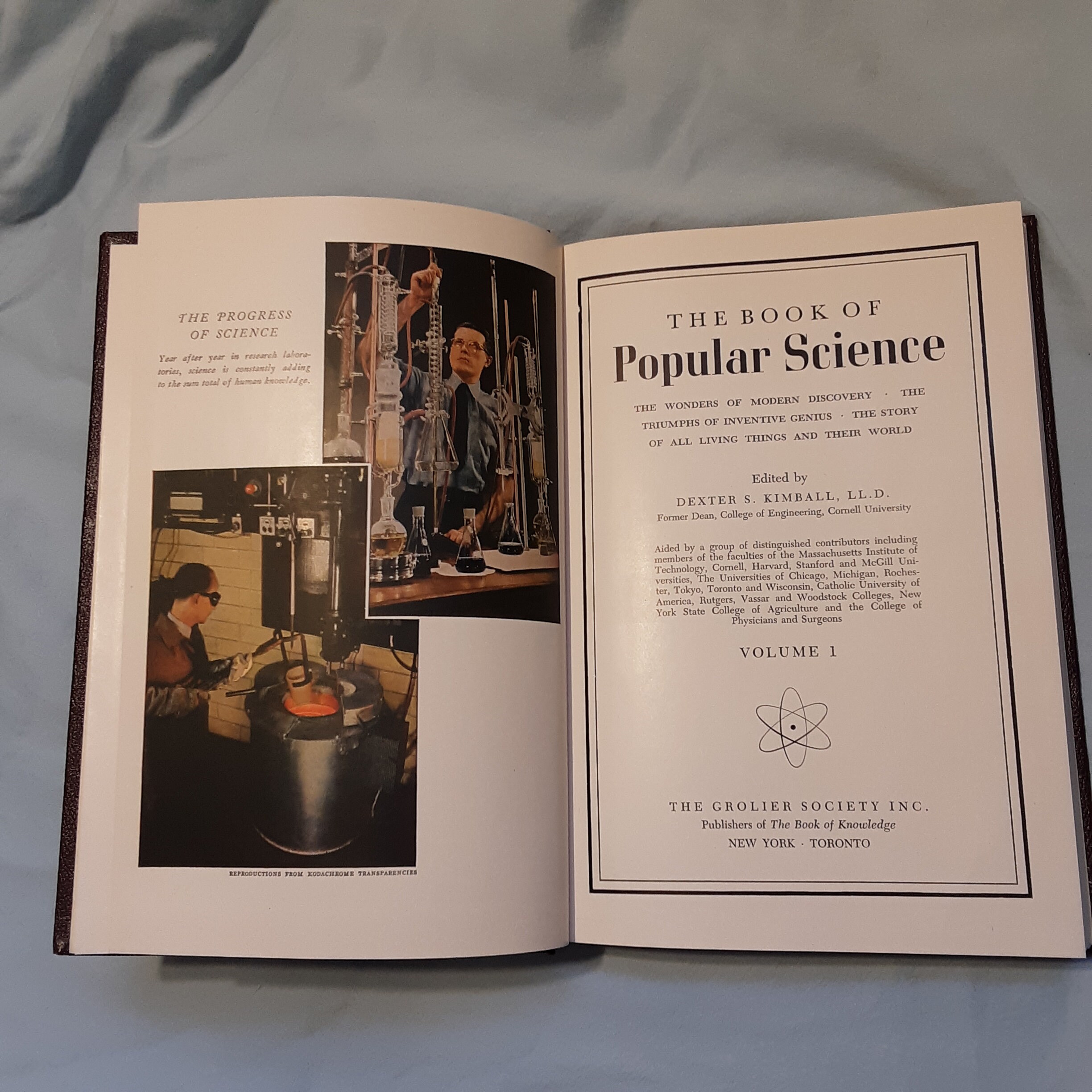 The Book of Popular Science Complete in 10 Volumes 1952 Etsy