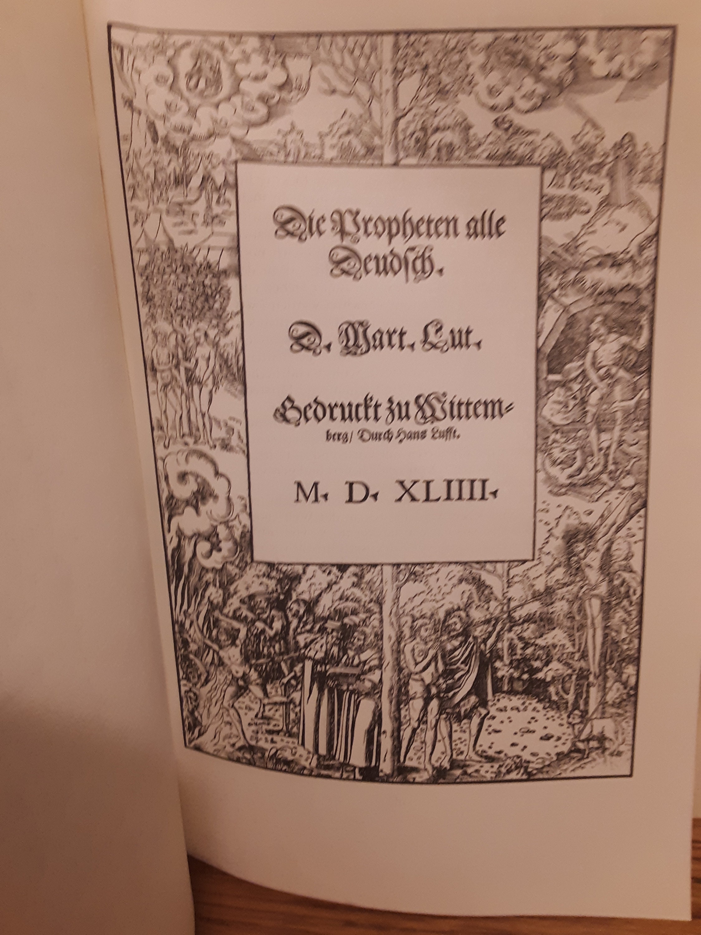 German Classic Rare 3 Volume Die Gantz Heilige Schrifft 1972
