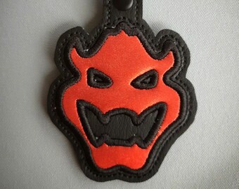 Porte-clés en vinyle brodé - King Bowsr