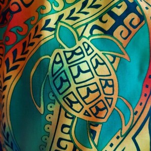Reggae Sea Turtles drawstring Backpack