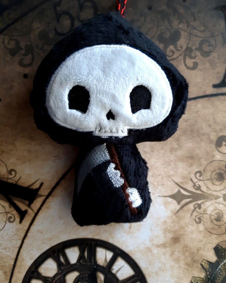The Reaper stuffed plush keychain image 3