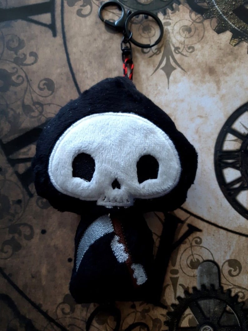 The Reaper stuffed plush keychain image 2