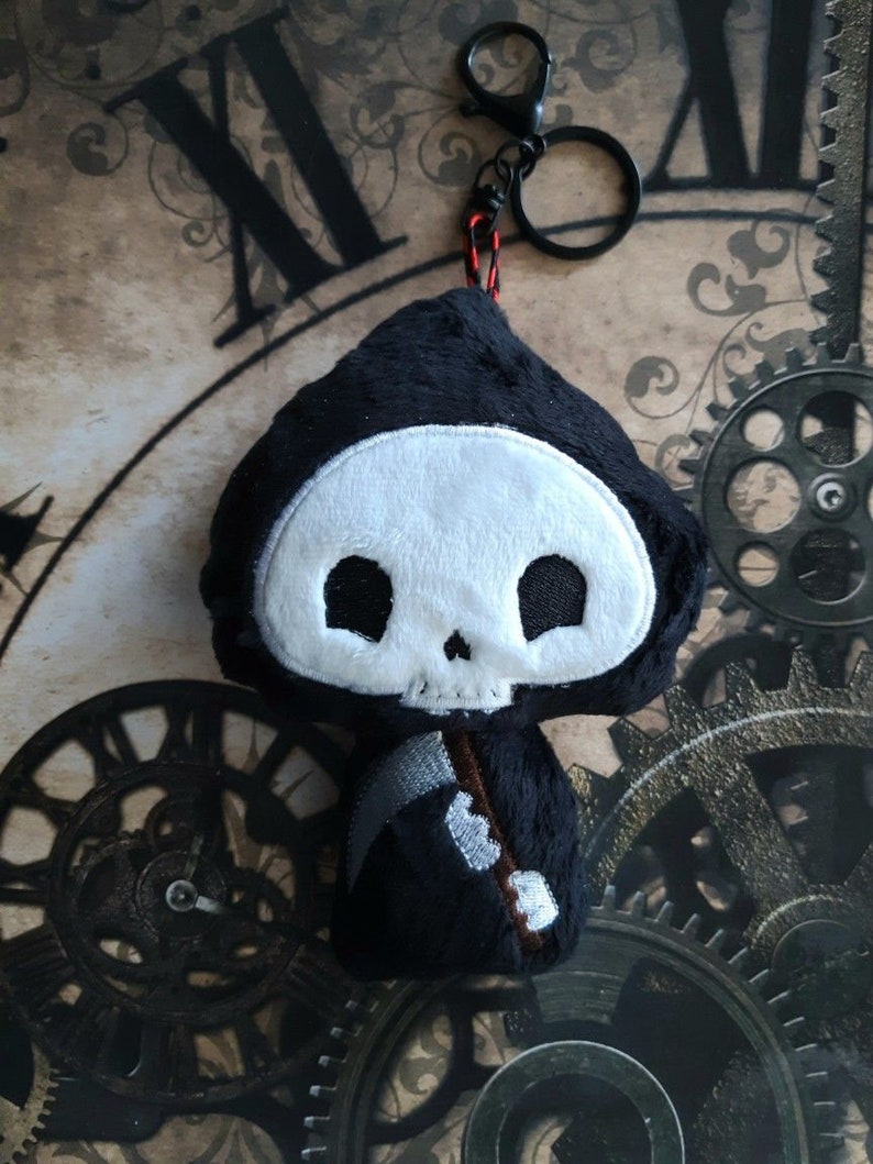 The Reaper stuffed plush keychain image 4