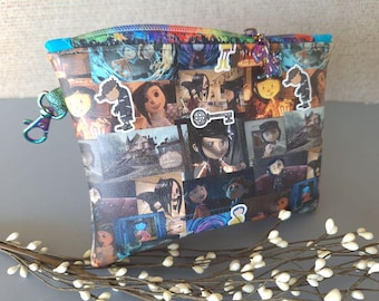 Coraline zipper purse